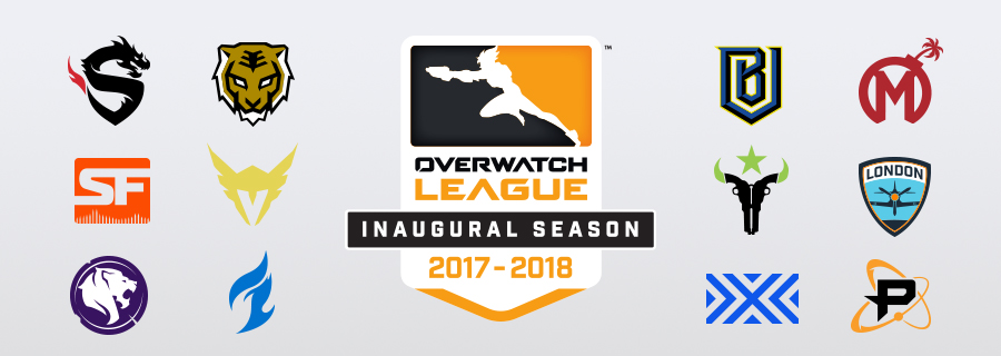 Les divisions dans l'Overwatch League