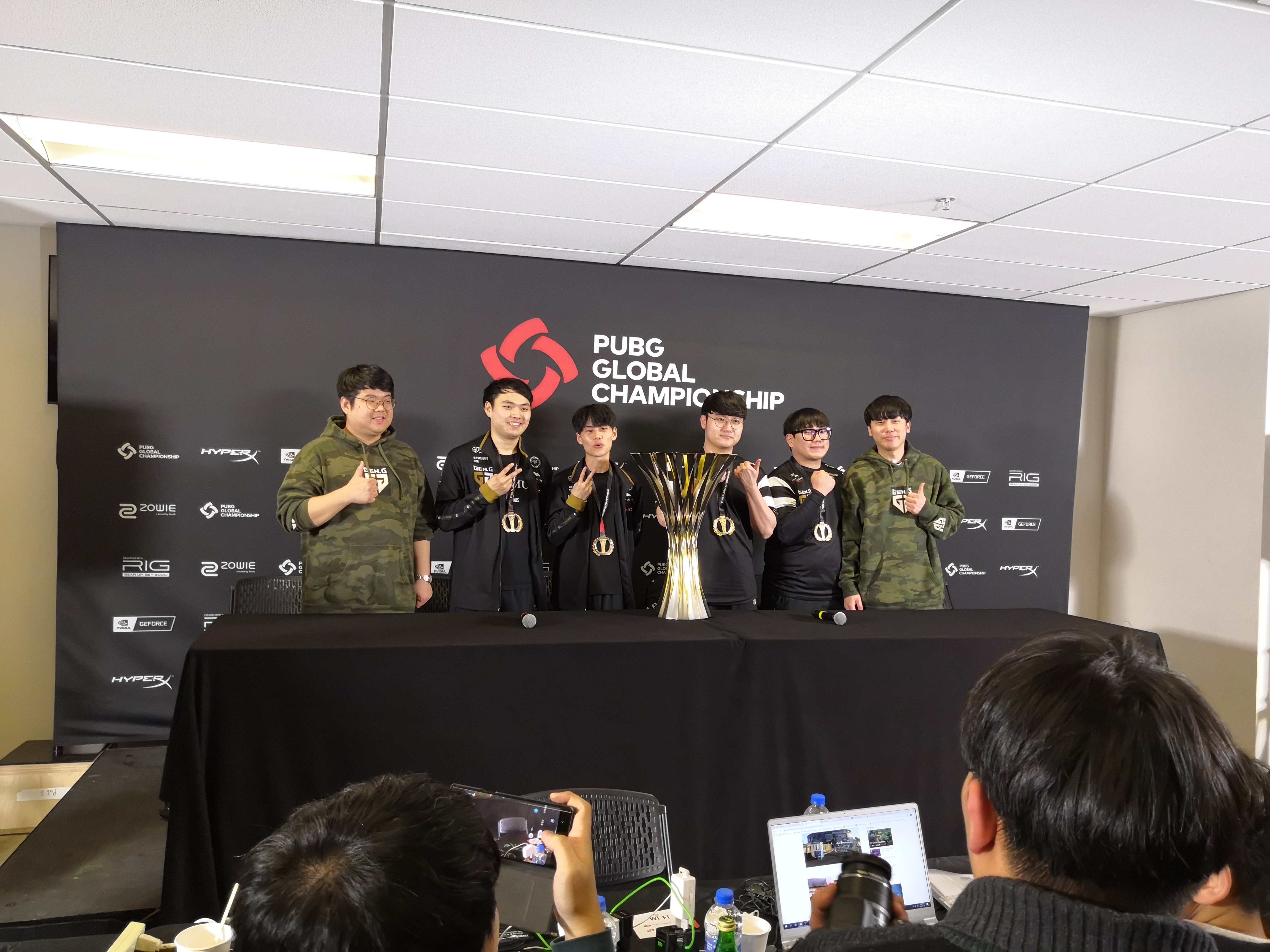 Interview de Gen.G, vainqueurs de la PGC 2019