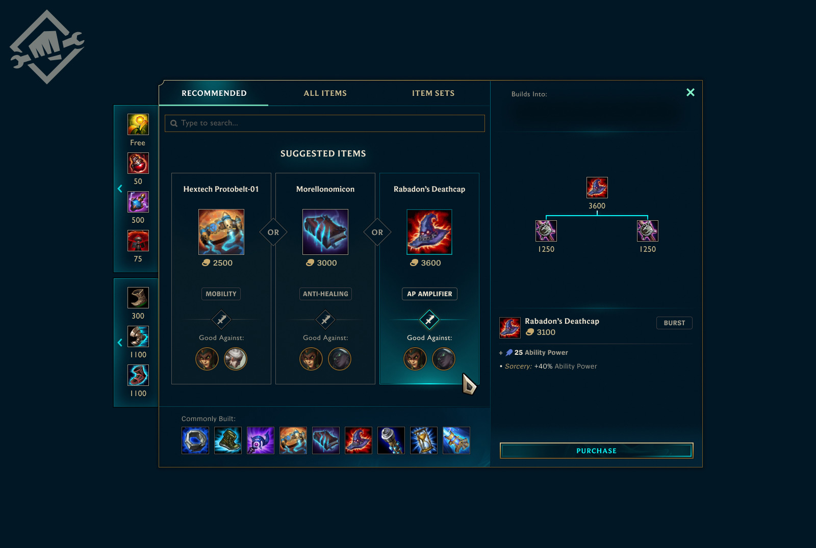 League of Legends- LoL - Présaison - 2021 - objets - build - items