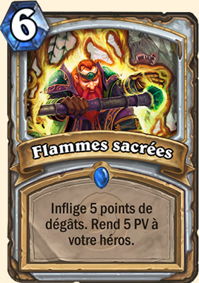 Hearthstone - Cendres de l'Outreterre- Panthéon - Année du Phénix - Flammes sacrées