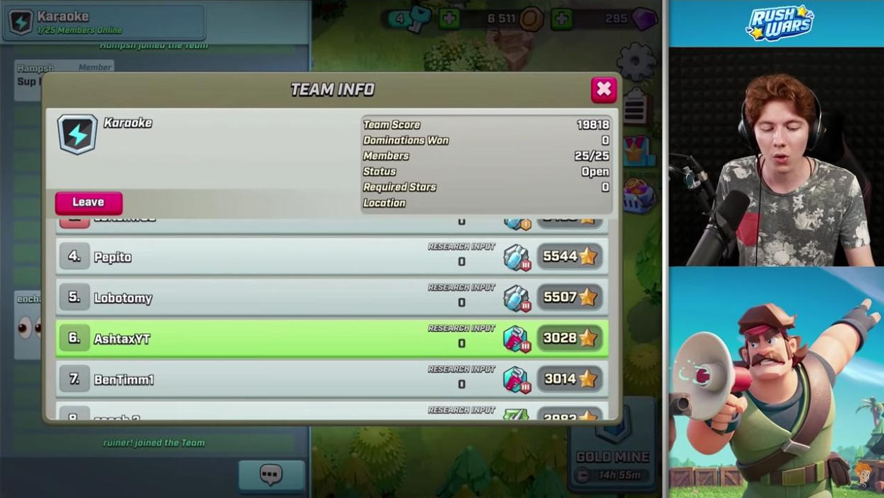 rush-wars-clan-presentation-team