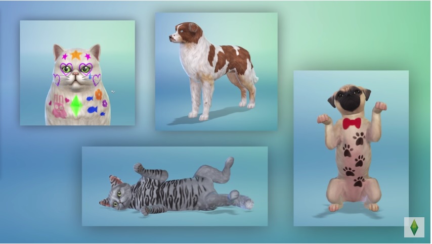 Créer un animal sur les Sims 4