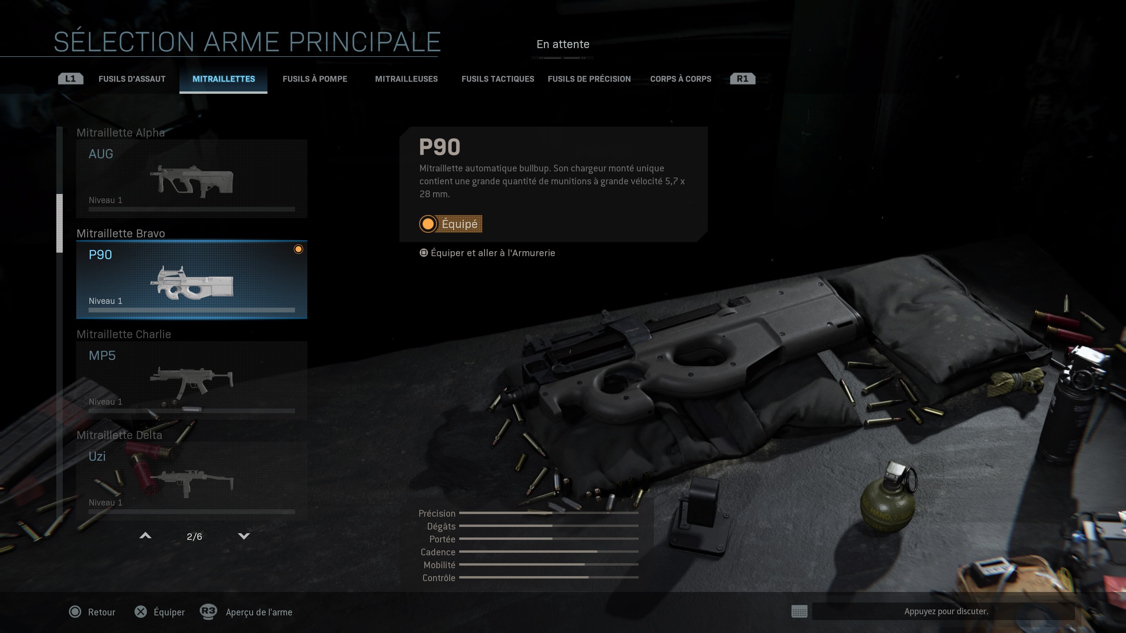 Les meilleures armes de COD MW
