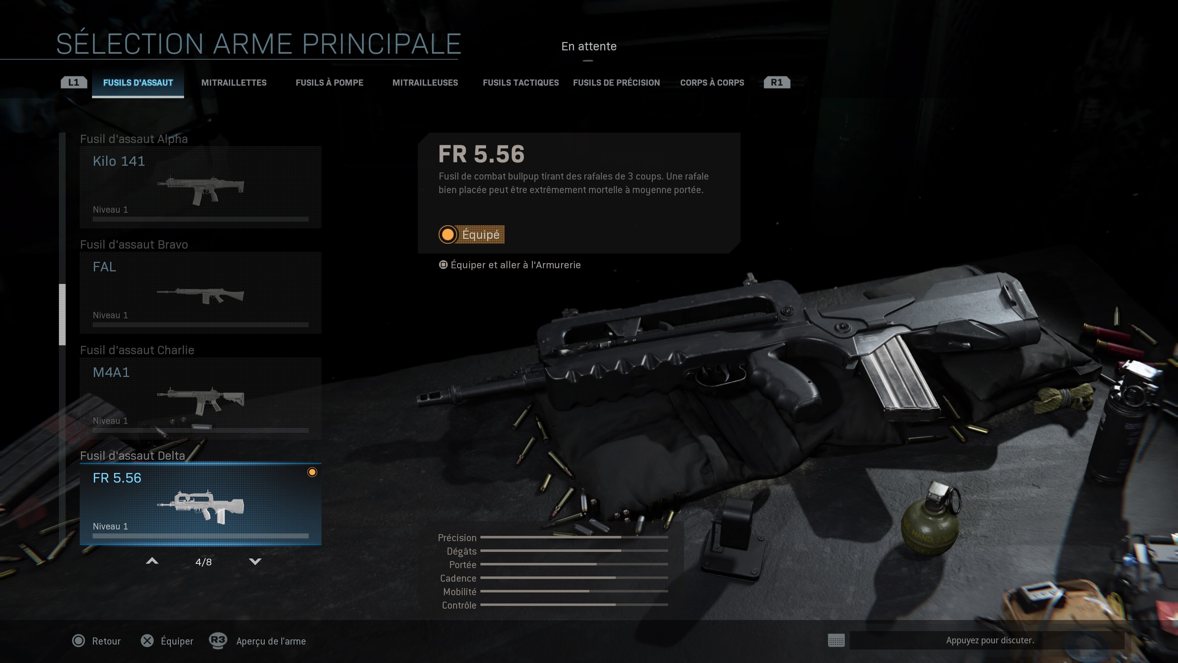 Les meilleures armes de COD MW