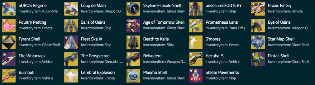 Des packs Twitch Prime pour Destiny 2