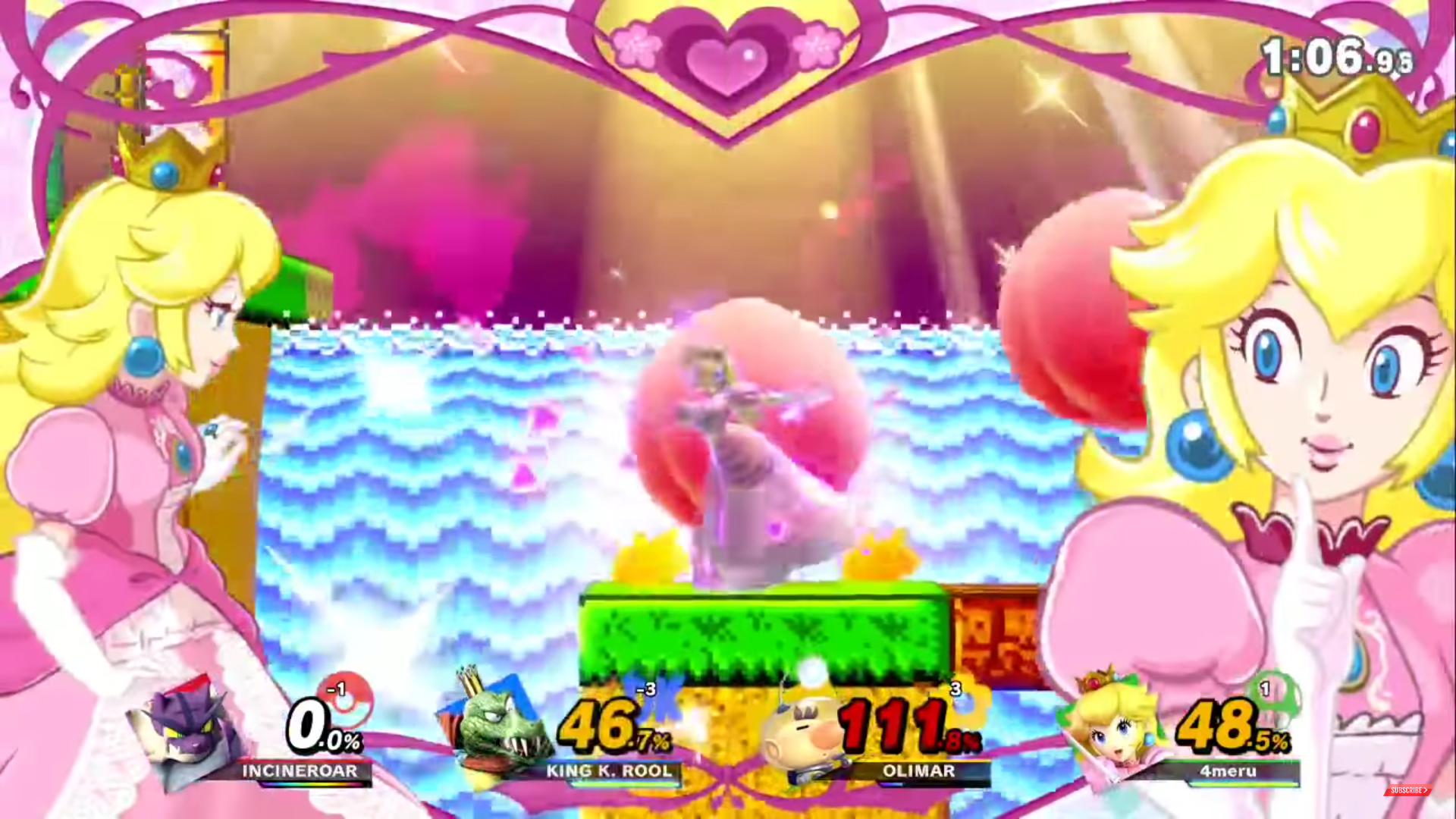 Peach final smash