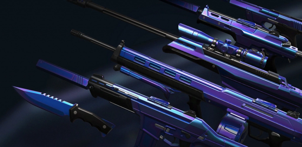 Des images pour les skins d'armes