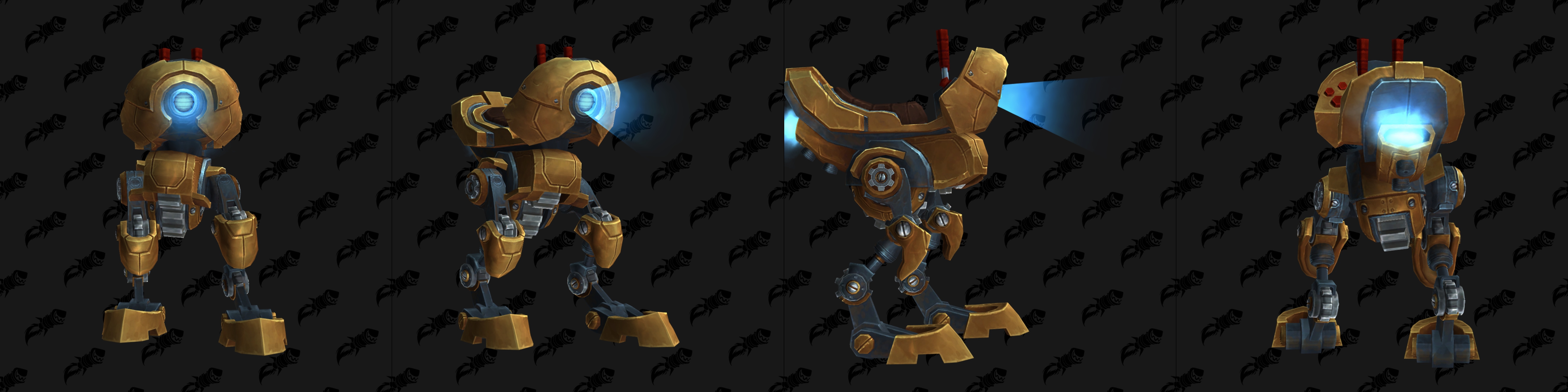 Mecanocourreur de mécagone des mécagnomes