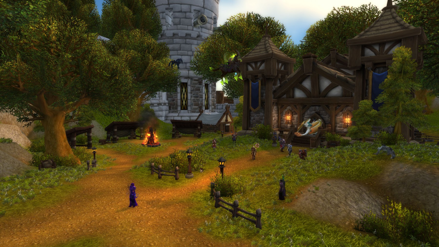 Des mini-capitales pour les races alliées