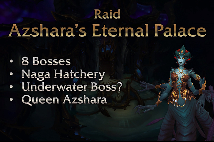 Azshara's Eternal Palace, nouveau raid au 8.2