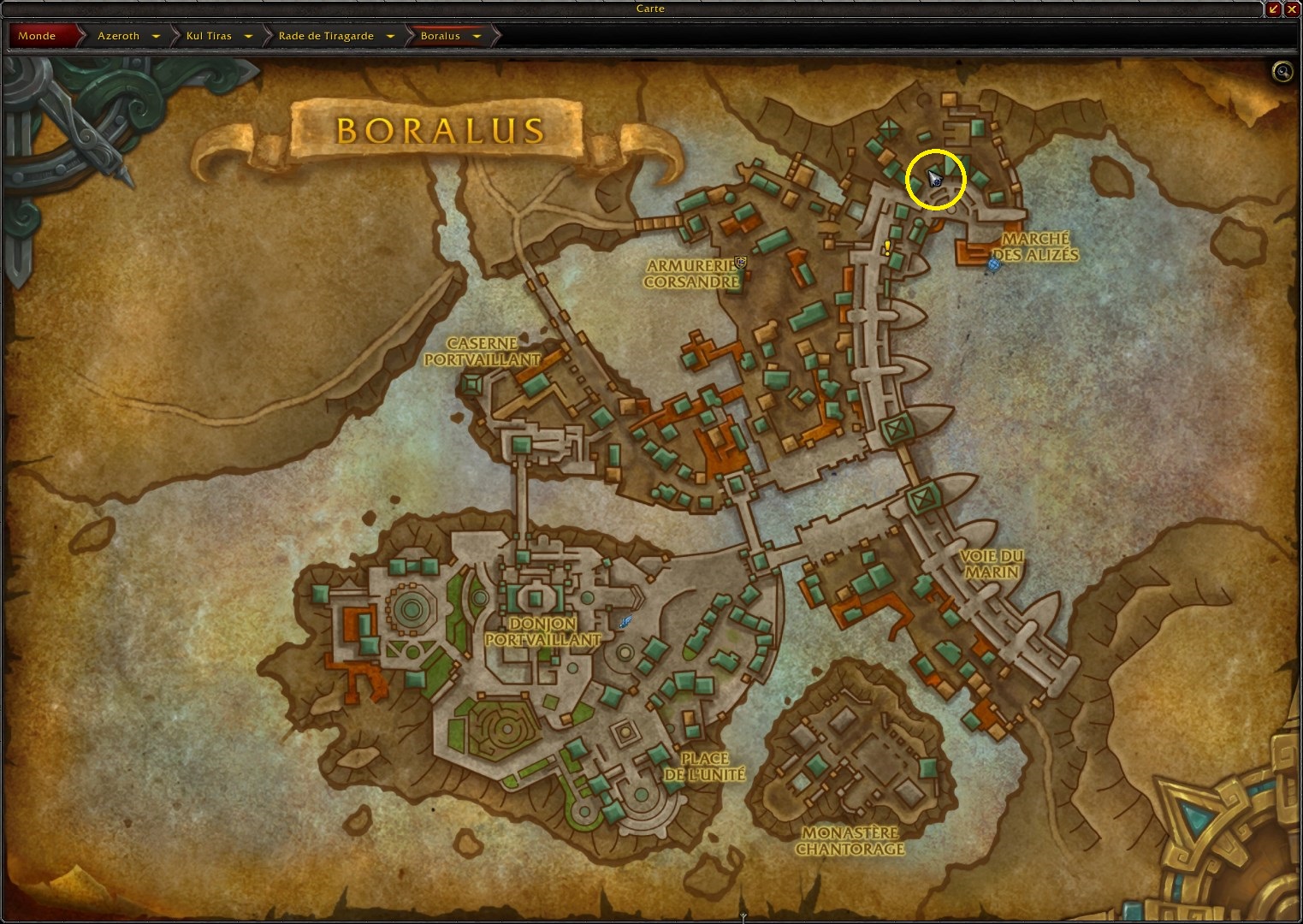 Changements sur les sceaux du destin pour BfA