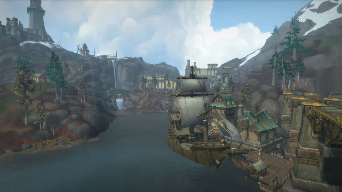 Découvrez la rade de tiragarde, la zone Alliance