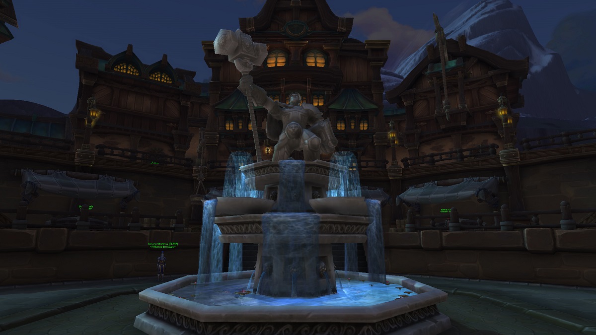 Découvrez la rade de tiragarde, la zone Alliance