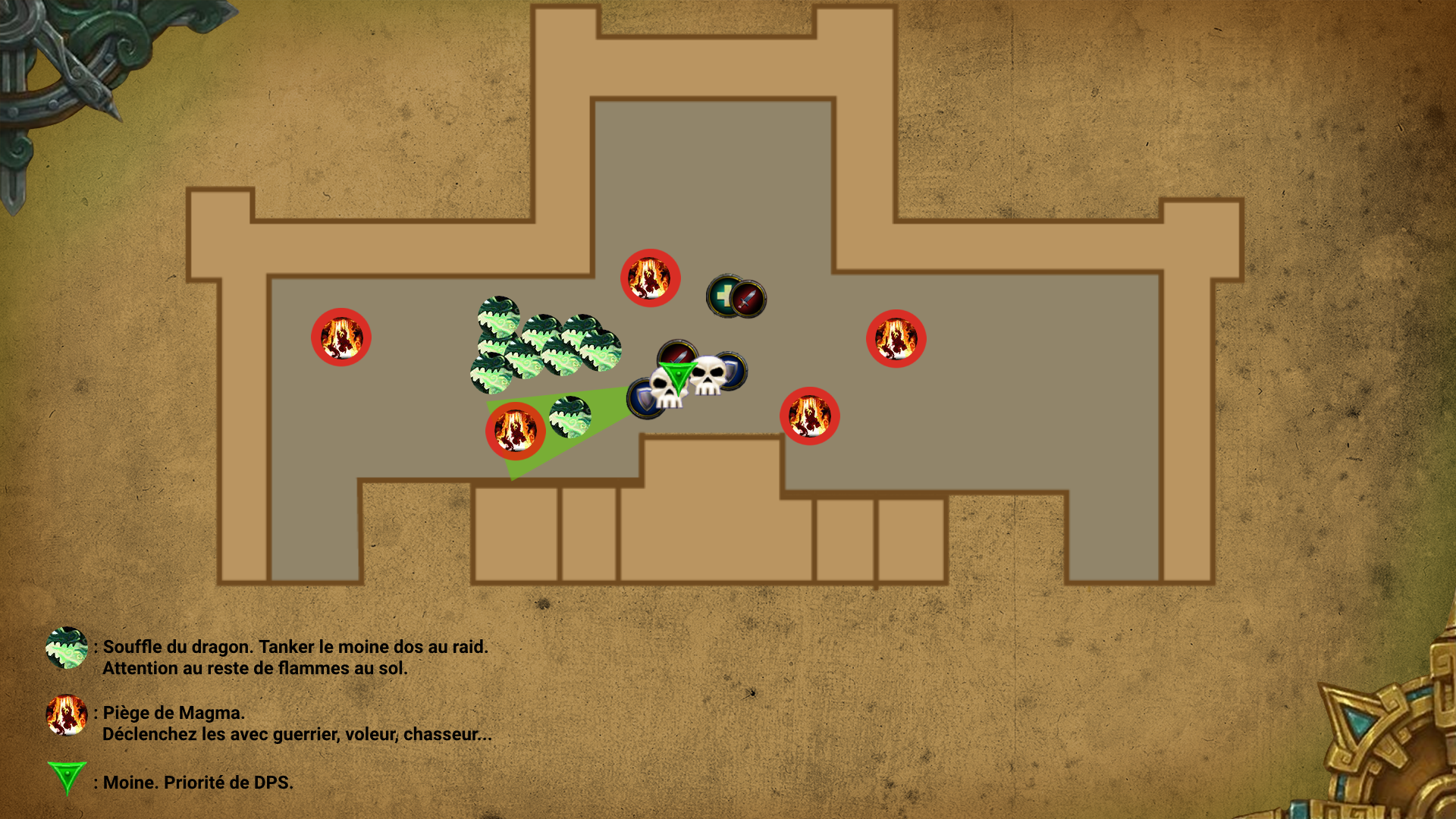 Stratégie Manceroy le Poing de Feu et Mestrah