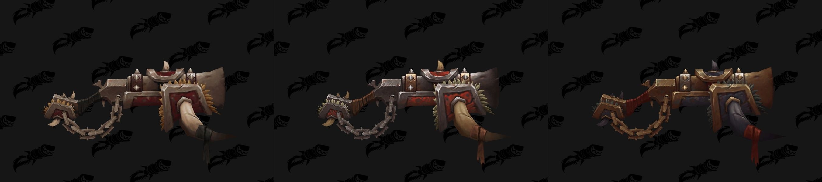 Armes et armures de la horde