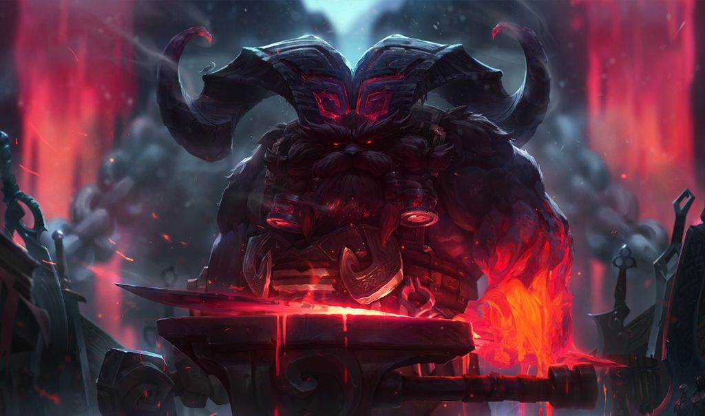 LoL : Nouveau champion : Ornn, Dieu de la forge volcanique