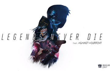 LoL : Making of de Legends Never Die, musique Worlds 2017