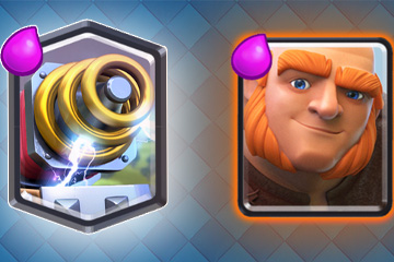 Clash Royale – Deck Géant Zappy Arène 8