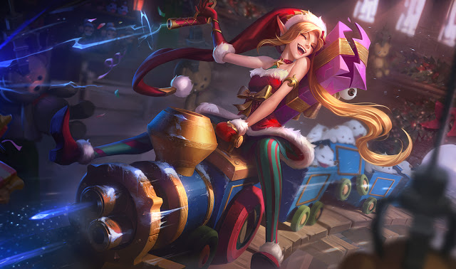 Lol :  Skins de Noël 2017 pour Draven, Jinx et Poppy