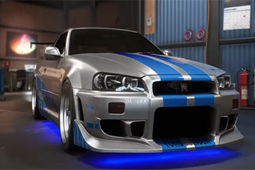 Need For Speed : Payback – Comment customiser la Nissan Skyline R34 de Paul Walker