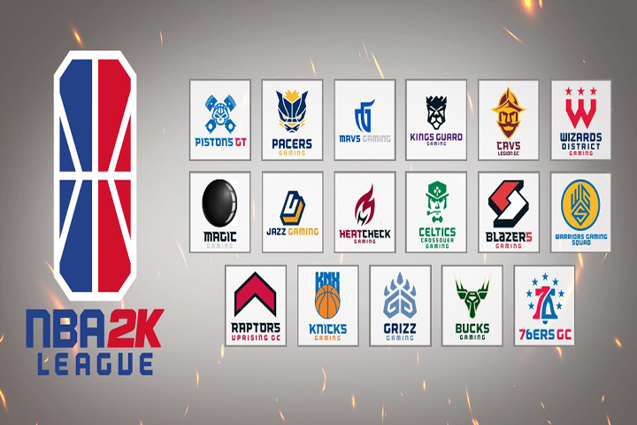 NBA2k18 : Les équipes de la NBA 2K League a l’assault des marques !