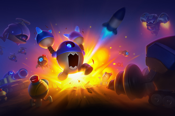 Bot Smashers : S’inscrire à l’alpha sur iOS et Android – Hi-Rez Expo 2018