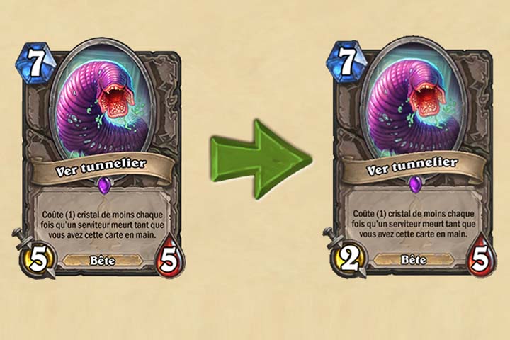 Hearthstone : Patch 10.2, nerf du Palefroi d’os, Ver tunnelier, Neunoeil et Raza l’Enchaîné