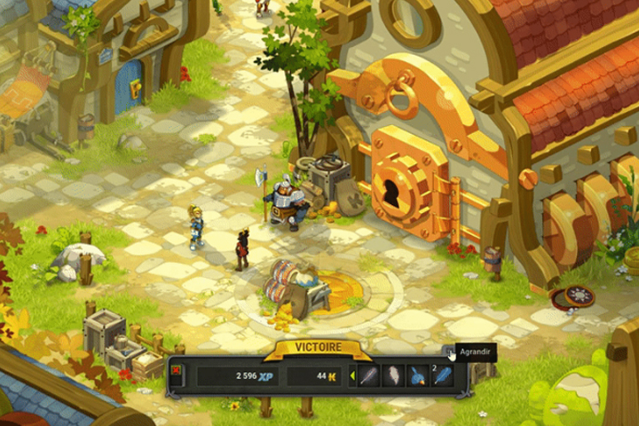 DOFUS : Refonte du rapport de fin de combat, mode simplifié