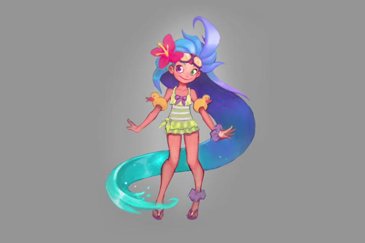 LoL : Pool Party Zoé, nouveau skin