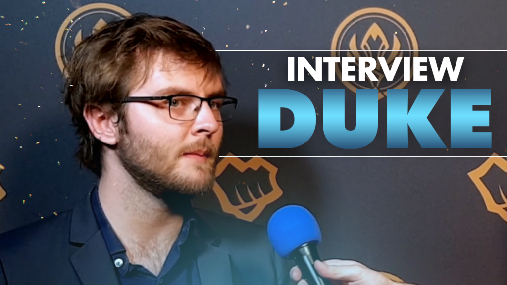 MSI 2018 : Duke interview « Mon objectif c&rsquo;est d&rsquo;être head coach l&rsquo;année prochaine »