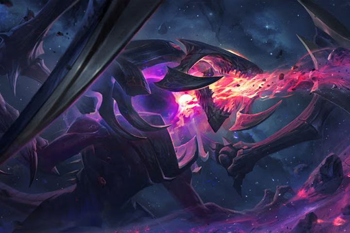 LoL : Skin Dark Star Cho&rsquo;Gath