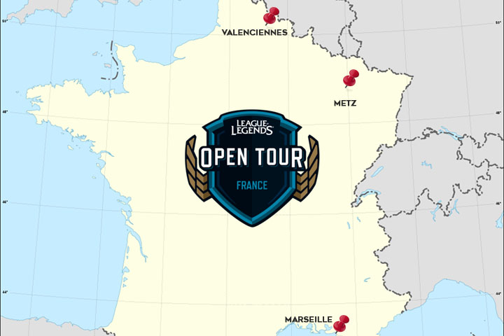L&rsquo;Open Tour France continue à Metz, Valenciennes et Marseille