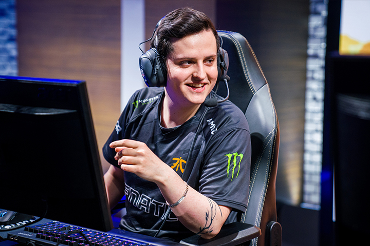 MSI 2018 : sOAZ de retour sur la toplane de Fnatic contre EVOS