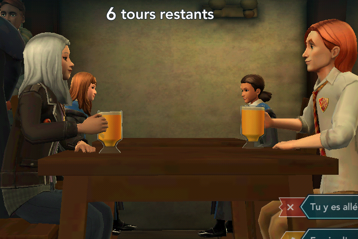 Aider Bill à soigner ses peines de cœur, troisième année, Harry Potter Hogwarts Mystery