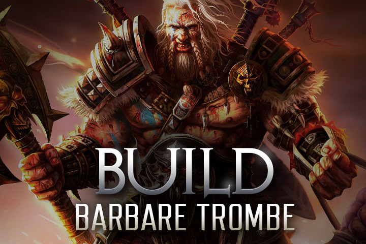 Build Barbare Trombe Whirlwind en saison 28 sur Diablo 3, sorts, stuff et cube de Kanaï