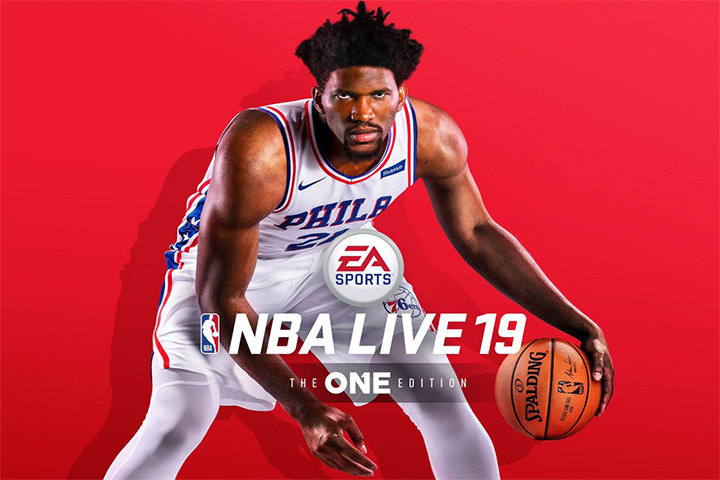 NBA Live 19 : Joel Embiid en couverture
