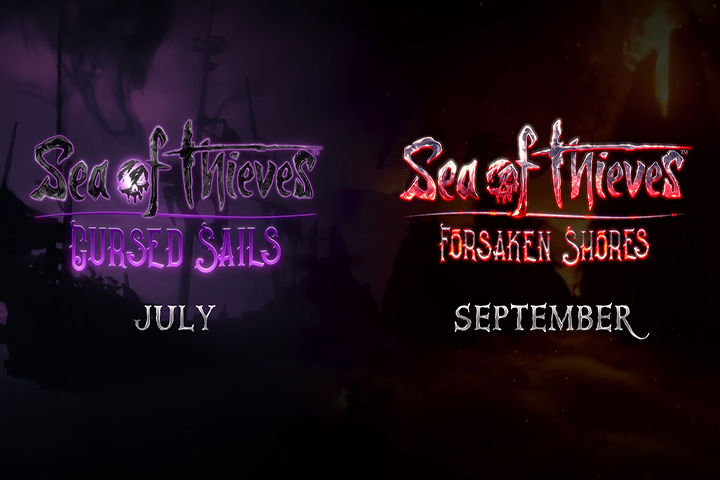 Sea of Thieves : Cursed Sails et Forsaken Shores, deux nouvelles mises à jour