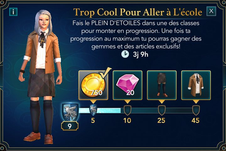 Harry Potter Hogwarts Mystery : Trop cool pour aller à l’école, le retour de l’événement