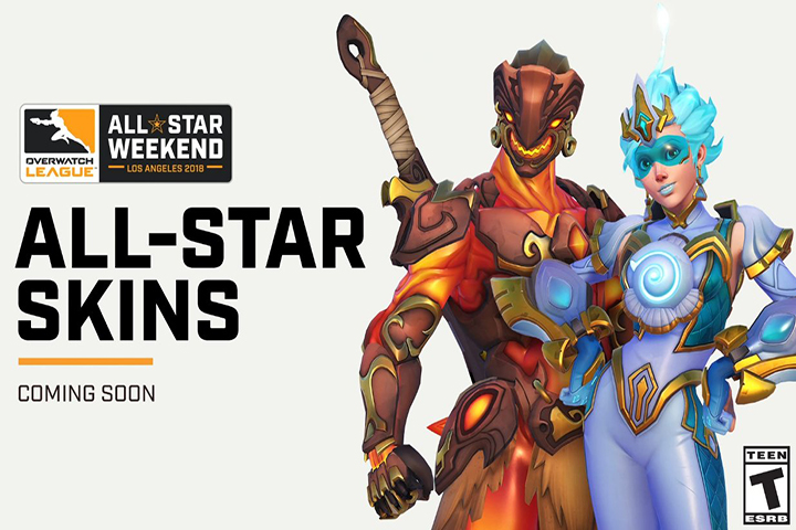 OW : Skins All Star Game Tracer et Genji
