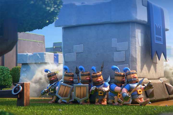 Clash Royale : Recrues royales, nouvelle carte CR