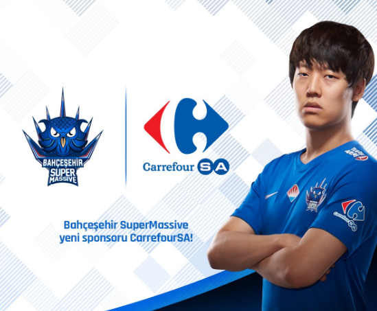 LoL : Carrefour sponsorise SuperMassive eSports S8