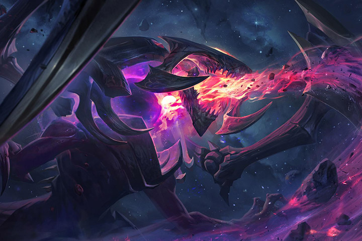 LoL : Skin Cho&rsquo;Gath du Pulsar Sombre pour la fondation Make-A-Wish