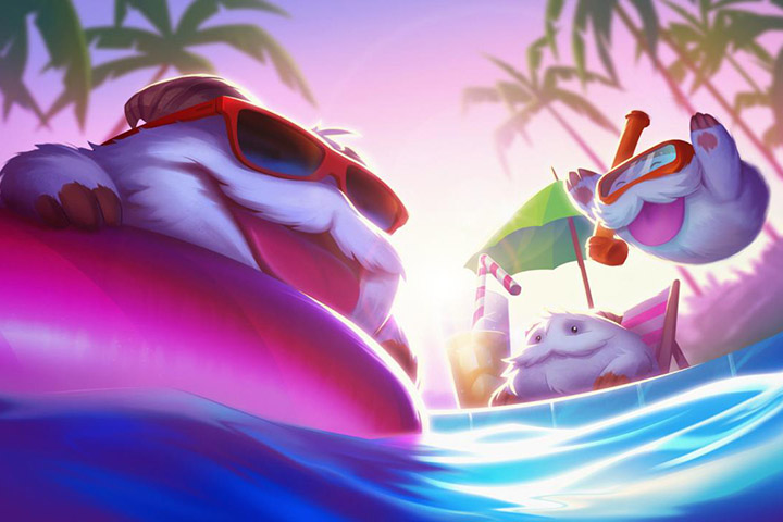 LoL : Peluche mini Poro offerte lors d&rsquo;un achat de RP chez Micromania