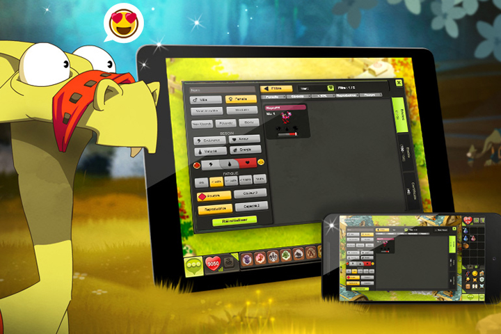 DOFUS Touch : Déplacer l’interface et les sorts en bas en changeant la résolution sur Android, root et sans root