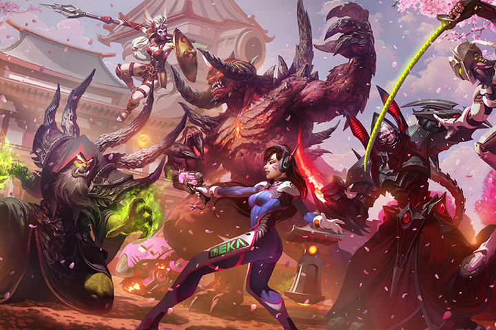 Heroes of the Storm : Refonte du champ de bataille Temple d’Hanamura