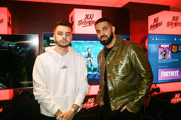 Esport : Drake investisseur chez 100 Thieves