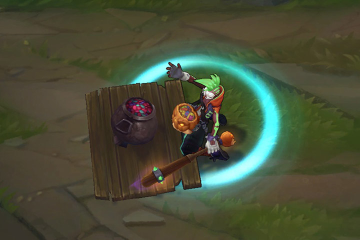 LoL : Skin Trick Or Treak Ekko