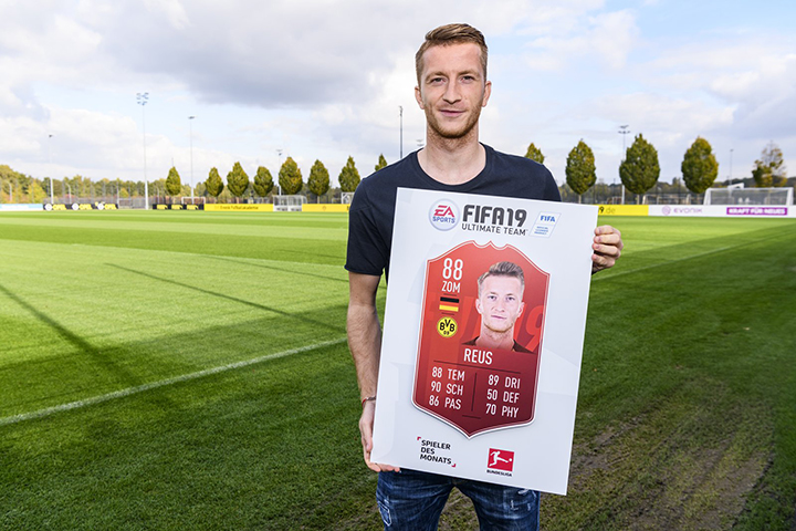 FIFA 19 : Marco Reus Joueur du mois POTM – FUT