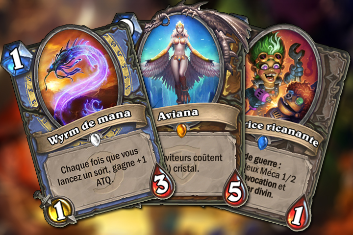 HS : Nerfs de l’Inventrice ricanante, la Wyrm de mana et Aviana – 18 octobre 2018