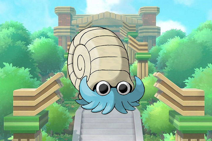 Amonita – Pokémon Let’s Go, Pikachu et Évoli – 138